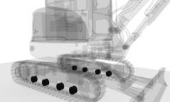 Neuson EZ26 Bottom Roller