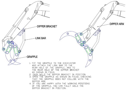 GRAPPLE INSTALLATION INSTRUCTIONS conv 1