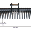 Rake Dimensions