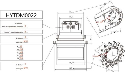 HYTDM0022 Drawing